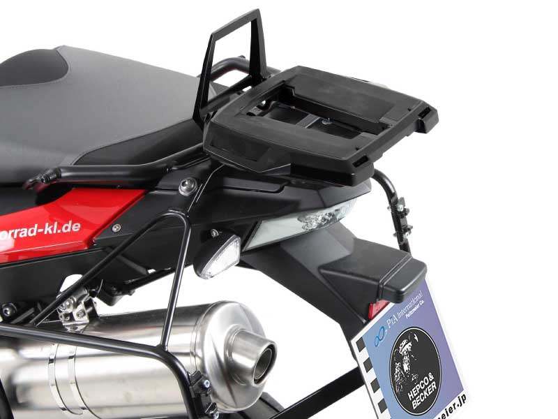 HEPCO＆BECKER ヘプコ＆ベッカー トップケースホルダー／アルラック F650GS Twin F700GS F800GS BMW バッグ・ボックス取り付けステー 車体用バッグ・ケース