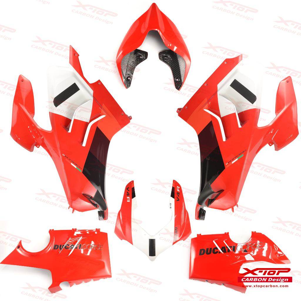 X-TOP エックストップ カーボンフル外装キット PANIGALE V4 S R DUCATI ドゥカティ フルカウル・外装セット カウル関連 外装