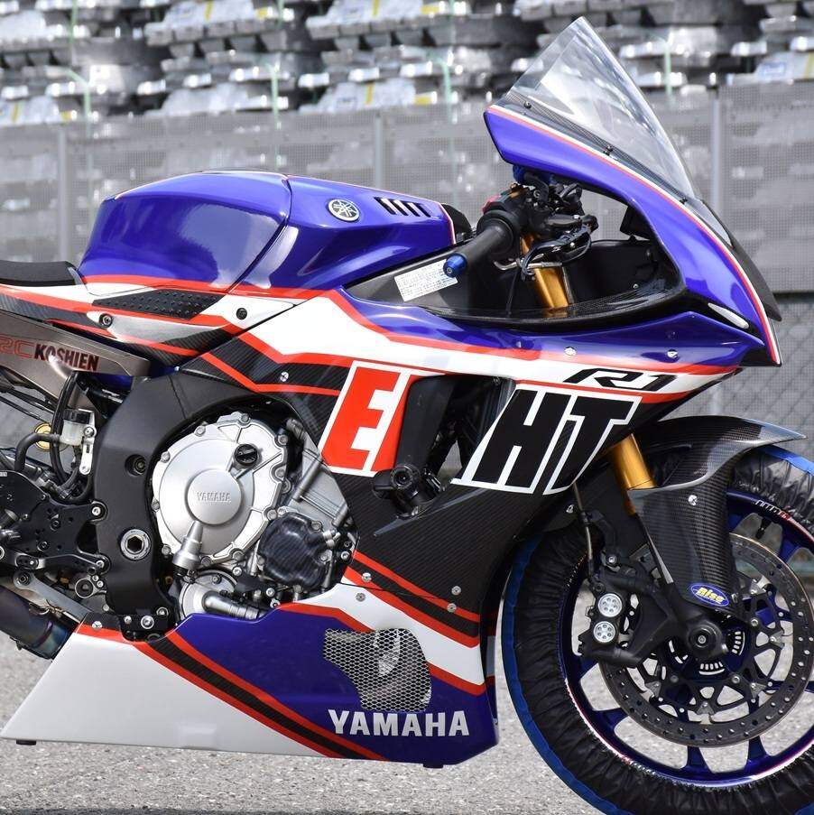 EIGHT(才谷屋) エイト(サイタニヤ) 20カウルコンバート コンボキット YZF-R1 YAMAHA ヤマハ フルカウル・外装セット カウル関連 外装 カラー：黒ゲル / タイプ：サイドスタンド使用可能 / タイプ：アンダーカウルダクト部メッシュ仕様