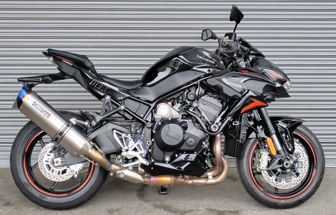 BEET ビート NASSERT Evolution GT スリップオンマフラー Z H2 KAWASAKI カワサキ マフラー カラー：パープルゴールド