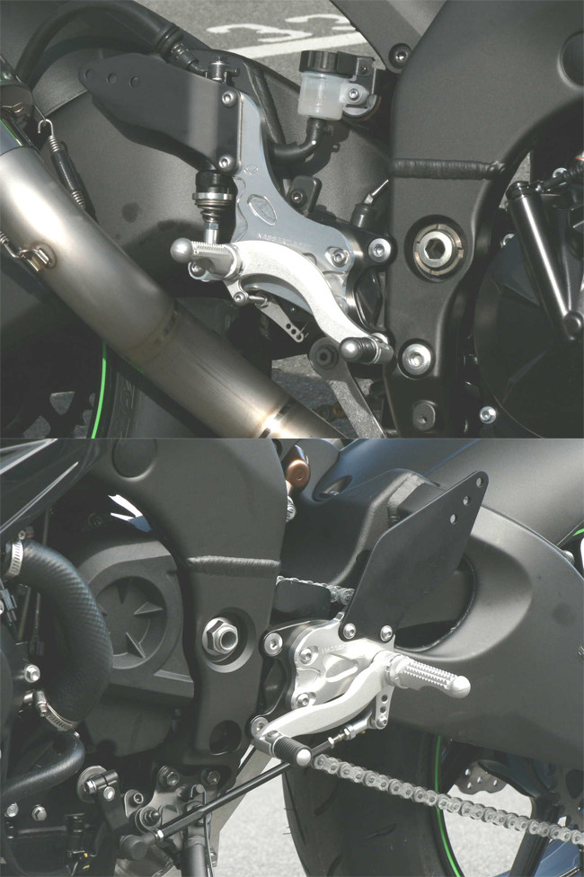 BEET ビート ハイパーバンク バックステップ ZX-10R KAWASAKI カワサキ ステップ 足回り