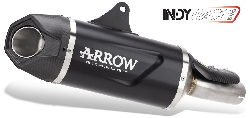 ARROW アロー INDY RACE EVO スリップオンマフラー CB 750 Hornet HONDA ホンダ マフラー サイレンサー材質：アルミニウムダーク