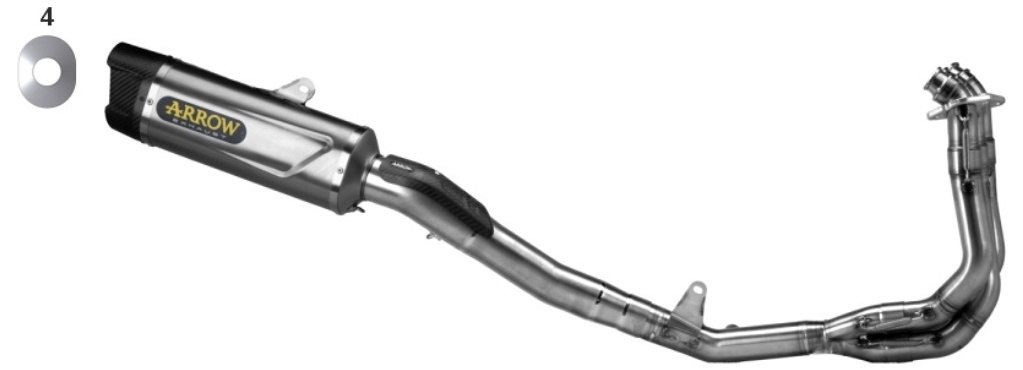 楽天市場】ストリートトリプル765RS 23- フルエキゾーストマフラー