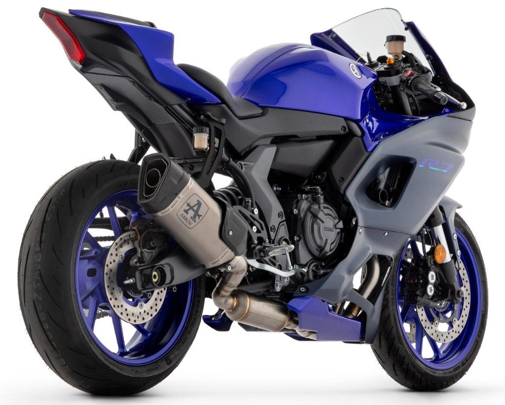 ARROW アロー COMPETITION PISTA フルエキゾーストマフラー YZF R7 YAMAHA ヤマハ マフラー エキゾーストパイプ材質：ステンレス