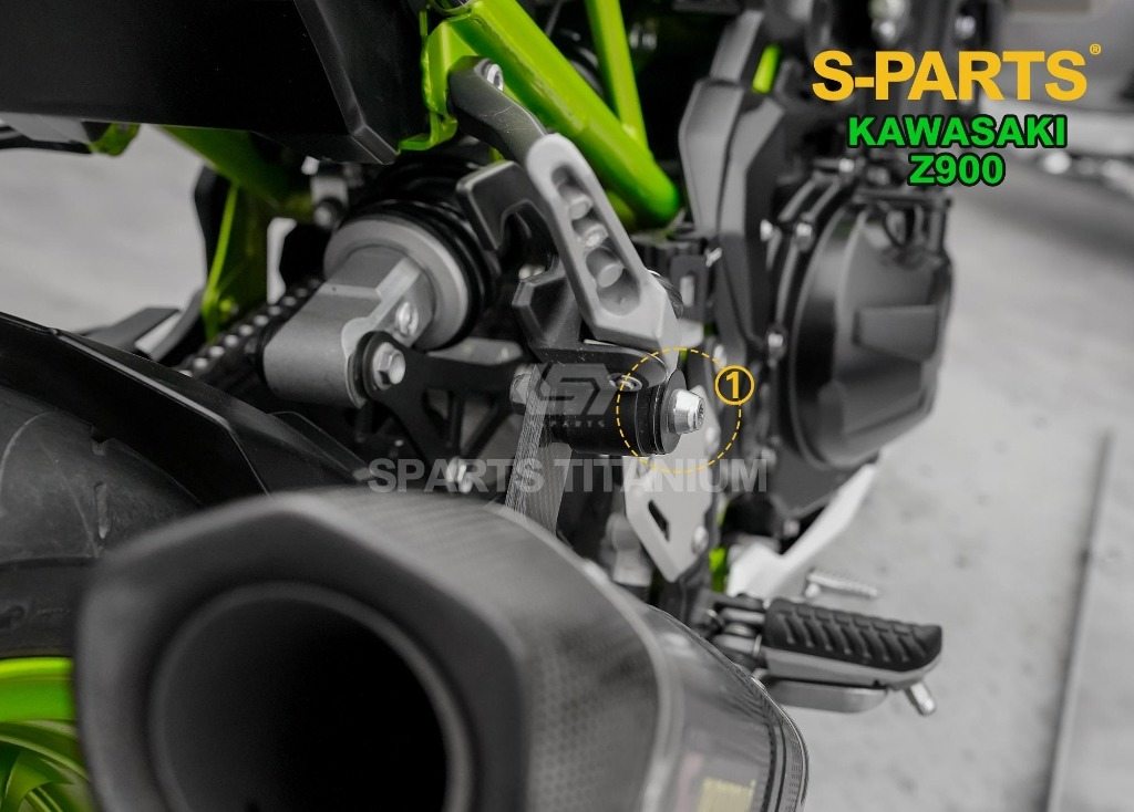 S-PARTS エスパーツ サイレンサーマウント用チタンボルトセット Z900 KAWASAKI カワサキ その他外装オプション・補修部品 外装