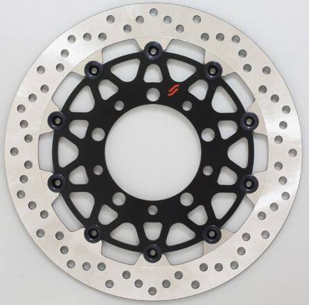 SUNSTAR サンスター プレミアムレーシング 'ホールタイプ' フロントディスクローター BOULEVARD M109R GSX-R1000 GSX-R600 GSX-R750 SUZUKI スズキ ブレーキディスクローター ブレーキ フローティングピンカラー：シルバー / フローティングタイプ：セミフローティング