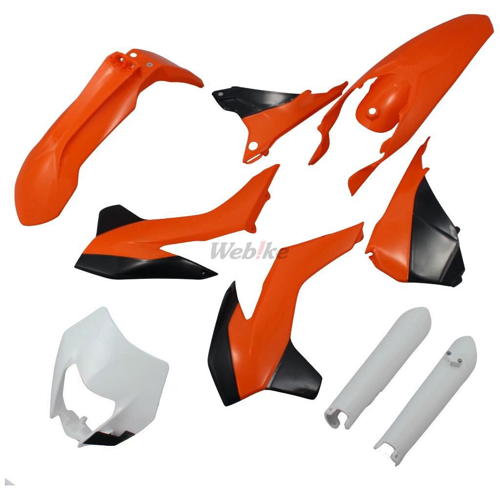 POLISPORT ポリスポーツ フル外装キット for KTM EXC/EXC-F/XC-W/XCF-W 14-16 125EXC 125XC-W 150EXC 150XC-W 200EXC 250EXC 250EXC-F 250XC-W 250XCF-W 300EXC 350EXC-F 350XCF-W 450EXC-F 500EXC フルカウル・外装セット カウル関連 外装