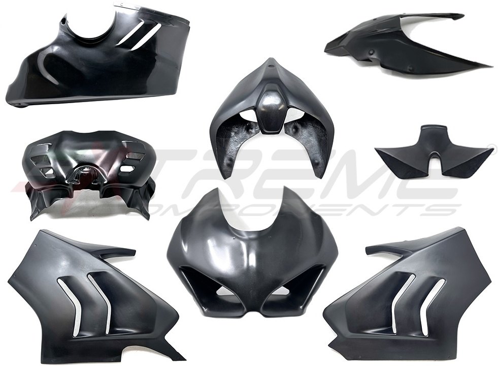 EXTREME COMPONENTS エクストリームコンポーネンツ フル外装キット(テールカウル付き) Panigale V4 V4S V4R DUCATI ドゥカティ フルカウル・外装セット カウル関連 外装|ウェビック 店
