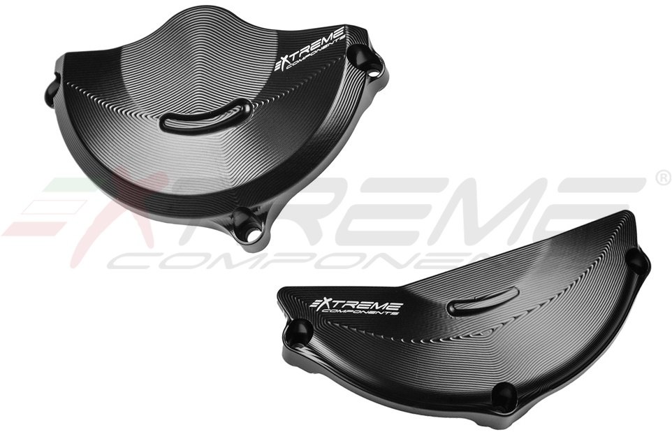 EXTREME COMPONENTS エクストリームコンポーネンツ アルミ製エンジンプロテクターセット (ジェネレーター側+クラッチ側) Pre Moto 3 250 YAMAHA ヤマハ エンジンカバーセット エンジンパーツ エンジン