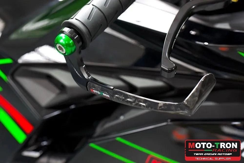 MOTO-TRON RACING モトトロンレーシング カーボンブレーキレバーガード ZX-25R ZX-4RR ZX-4R KAWASAKI カワサキ レバーガード ハンドル