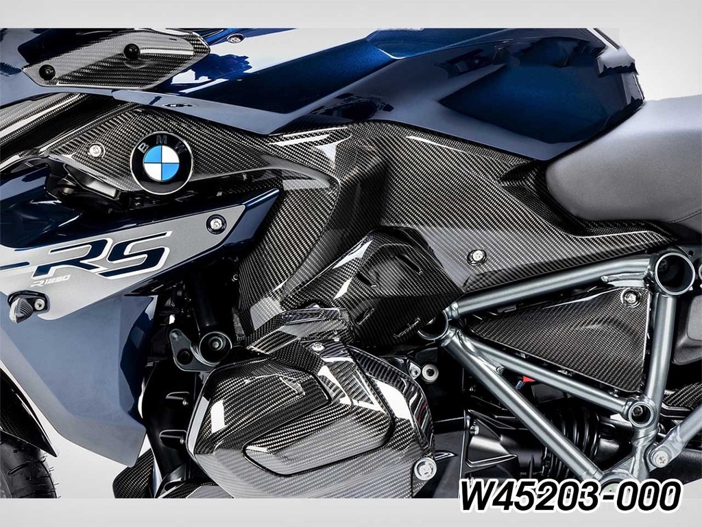Wunderlich ワンダーリッヒ カーボンサイドタンクパネル R1250RS BMW その他汎用外装部品・ドレスアップパーツ 外装