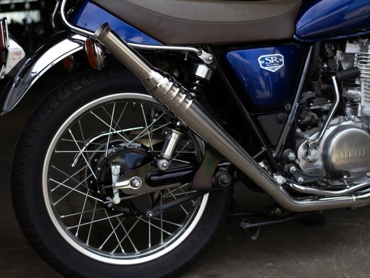 Motor Rock モーターロック 69トランペット 新型スリップオン FI車 SR400 SR500 YAMAHA ヤマハ スリップオンマフラー マフラー