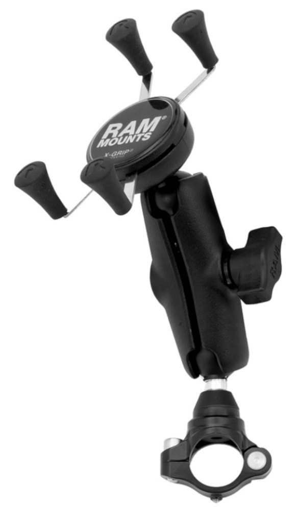 RAM MOUNTS ラムマウント Xグリップ(S)&PLOT 防振クランプセット スマートフォンホルダー・スマートフォンマウント 電子機器類 タイプ:標準アーム(重量:384g)|ウェビック 店