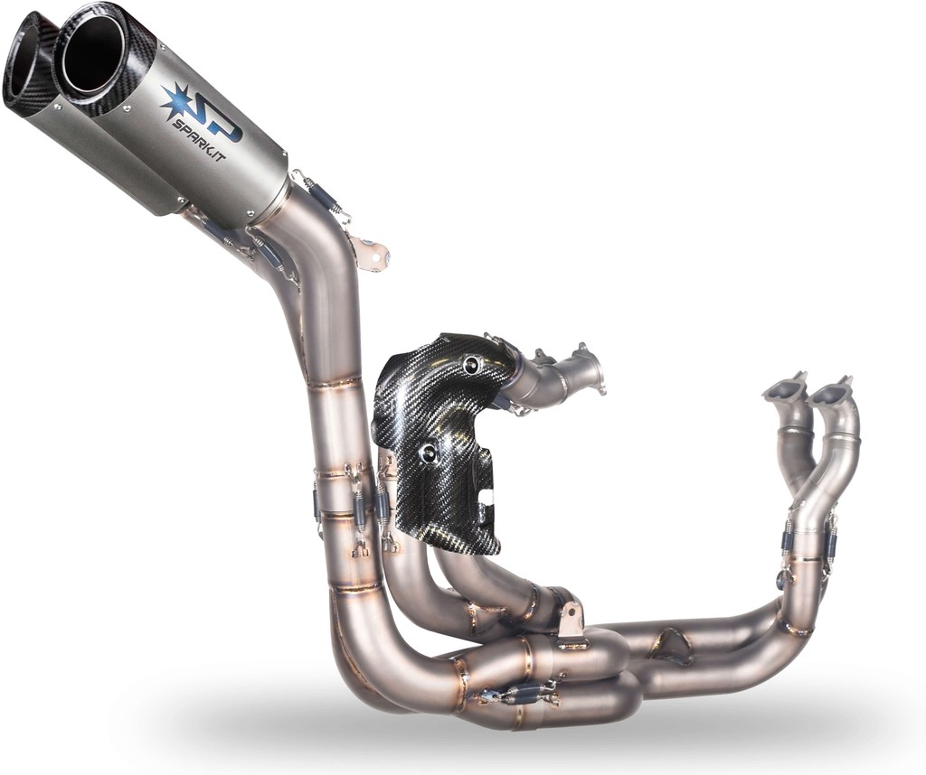 SPARK EXHAUST スパーク マフラー EVO2023 レーシングフルエキゾーストマフラー PANIGALE V4 S R SP SP2 DUCATI ドゥカティ フルエキゾーストマフラー｜ウェビック　店