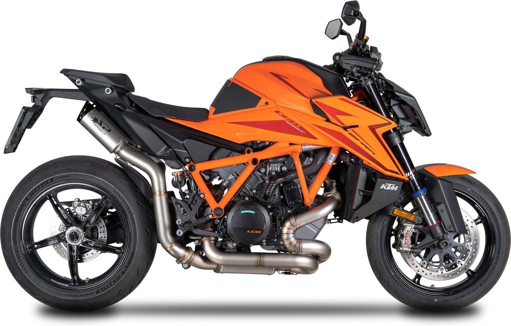 SPARK EXHAUST スパーク マフラー DYNO サイレンサー スリップオンマフラー 1290 SUPER DUKE R EVO 1390 KTM タイプ:ブラックエンドキャップ付き|ウェビック 店