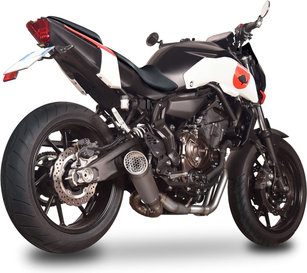 SPARK EXHAUST スパーク マフラー GRID-O レーシングフルチタンエキゾーストマフラー MT-07 TRACER 700 YAMAHA ヤマハ フルエキゾーストマフラー