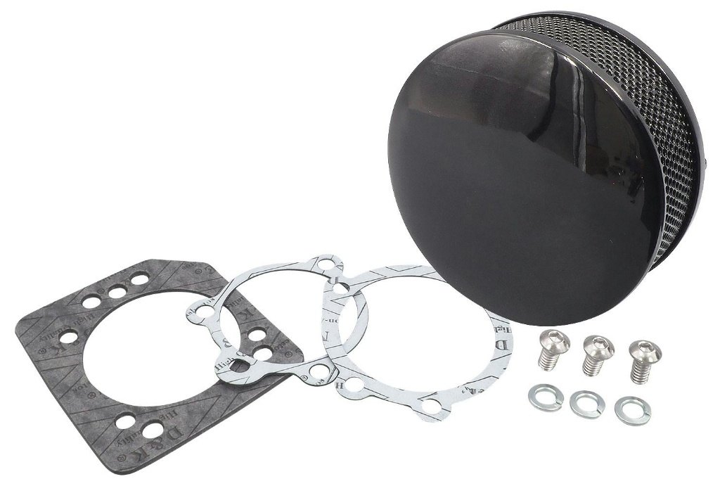 Neofactory ネオファクトリー 5-1/2in ラウンドエアクリーナー CVキャブレター及びEFIを使用している殆どのハーレー HARLEY-DAVIDSON ハーレーダビッドソン エアクリーナー・エアクリーナーエレメント 吸気関連 エンジン
