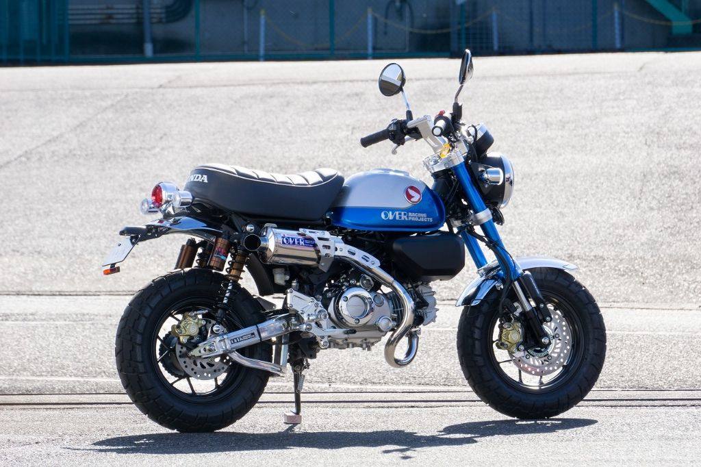 OVER オーヴァー ステンオーバルアップマフラー Monkey125 HONDA ホンダ フルエキゾーストマフラー マフラー|ウェビック 店