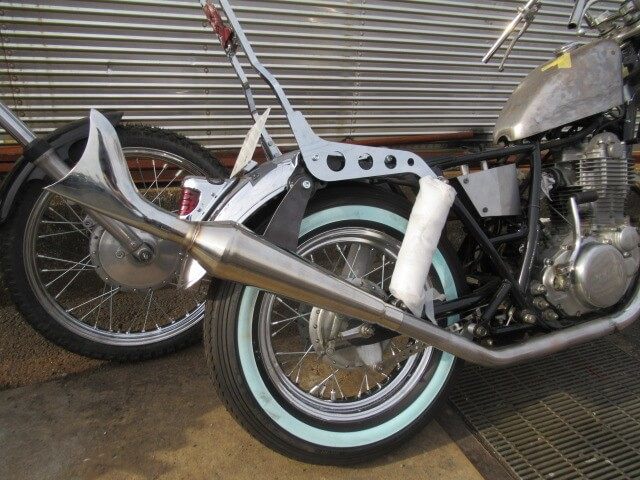 2%er ツーパーセンター メガホンフィッシュテールマフラー スリップオンマフラー マフラー