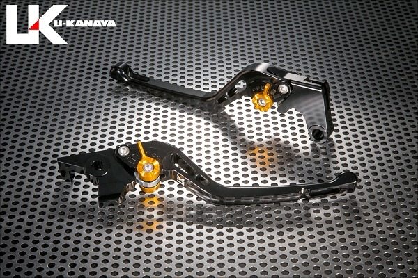 U-KANAYA ユーカナヤ GPタイプ ロングアルミビレットレバーセット GSX-S1000GT GSX-S1000GX SUZUKI スズキ ブレーキ・クラッチレバーセット ハンドル周辺パーツ ハンドル