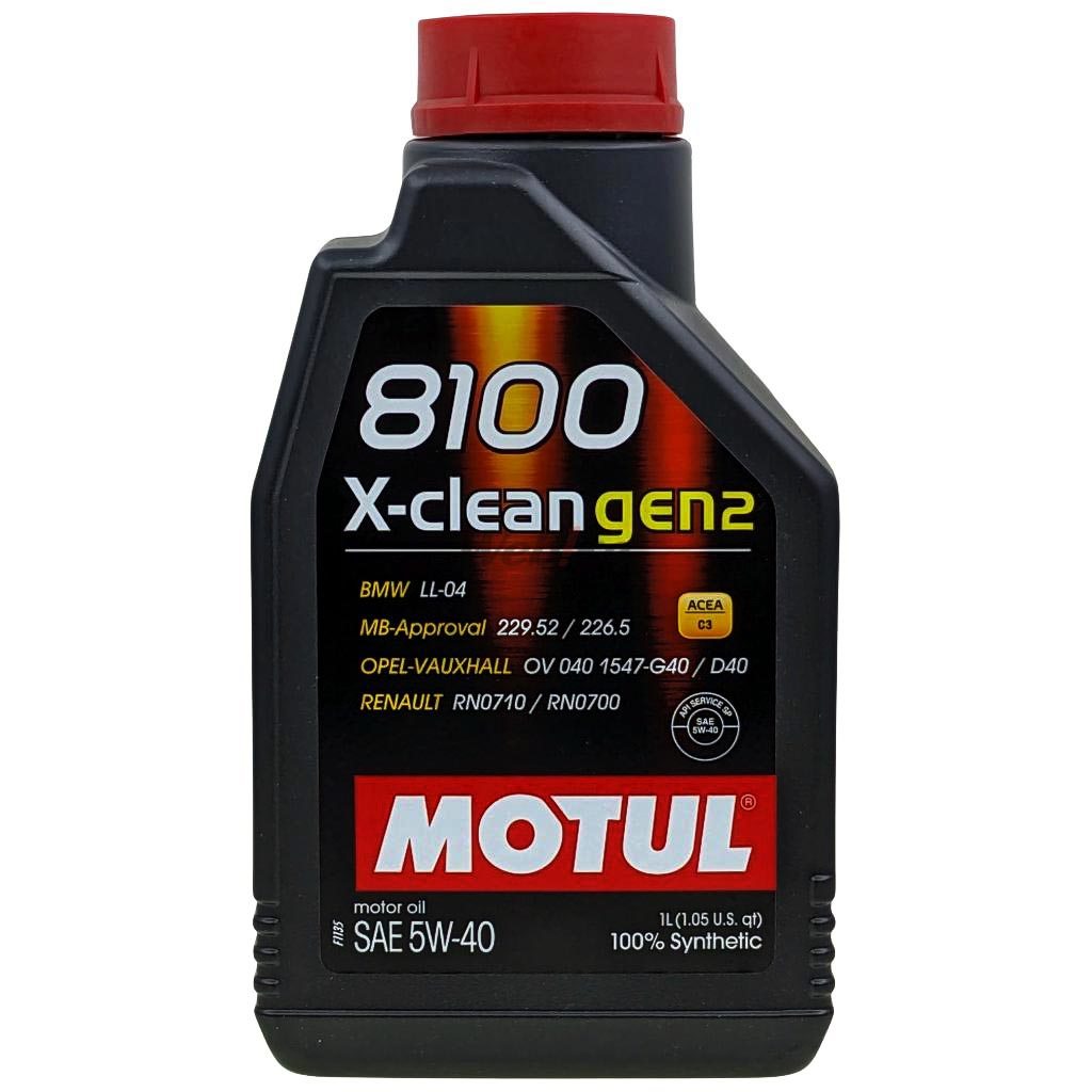 MOTUL モチュール 8100 X-clean GEN2(エクスクリーン ジェン2)【四輪用】【5W-40】【4サイクルオイル】 4サイクルオイル オイル|ウェビック 店