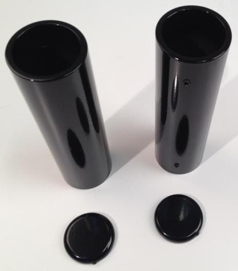 Cult-Werk カルトワーク HARLEY SPORTSTER - Gabel Cover Kit (BJ. SPO 48 bis 2015) | HD-SPO028 フォークブーツ・フォークカバー サスペンション 足回り｜ウェビック　店 26,950円