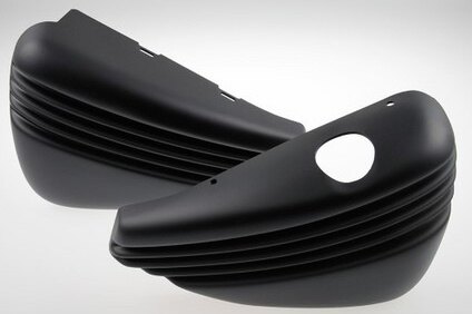 Cult-Werk カルトワーク HARLEY SPORTSTER - Seitendeckelset BOBBER (BJ. SPO ab 2004 bis 2013, lackierfahig) | HD-SPO105 サイドカウル・サイドカバー カウル関連 外装|ウェビック 店