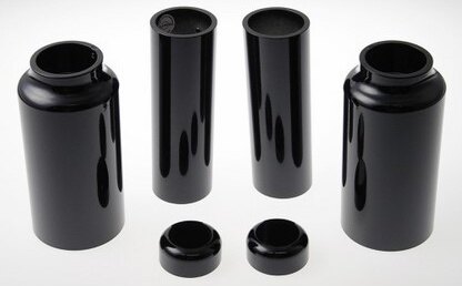 Cult-Werk カルトワーク HARLEY BREAKOUT - Gabel Cover Kit (BJ. 2013 2017) | HD-BRO011 フォークブーツ・フォークカバー サスペンション 足回り｜ウェビック　店