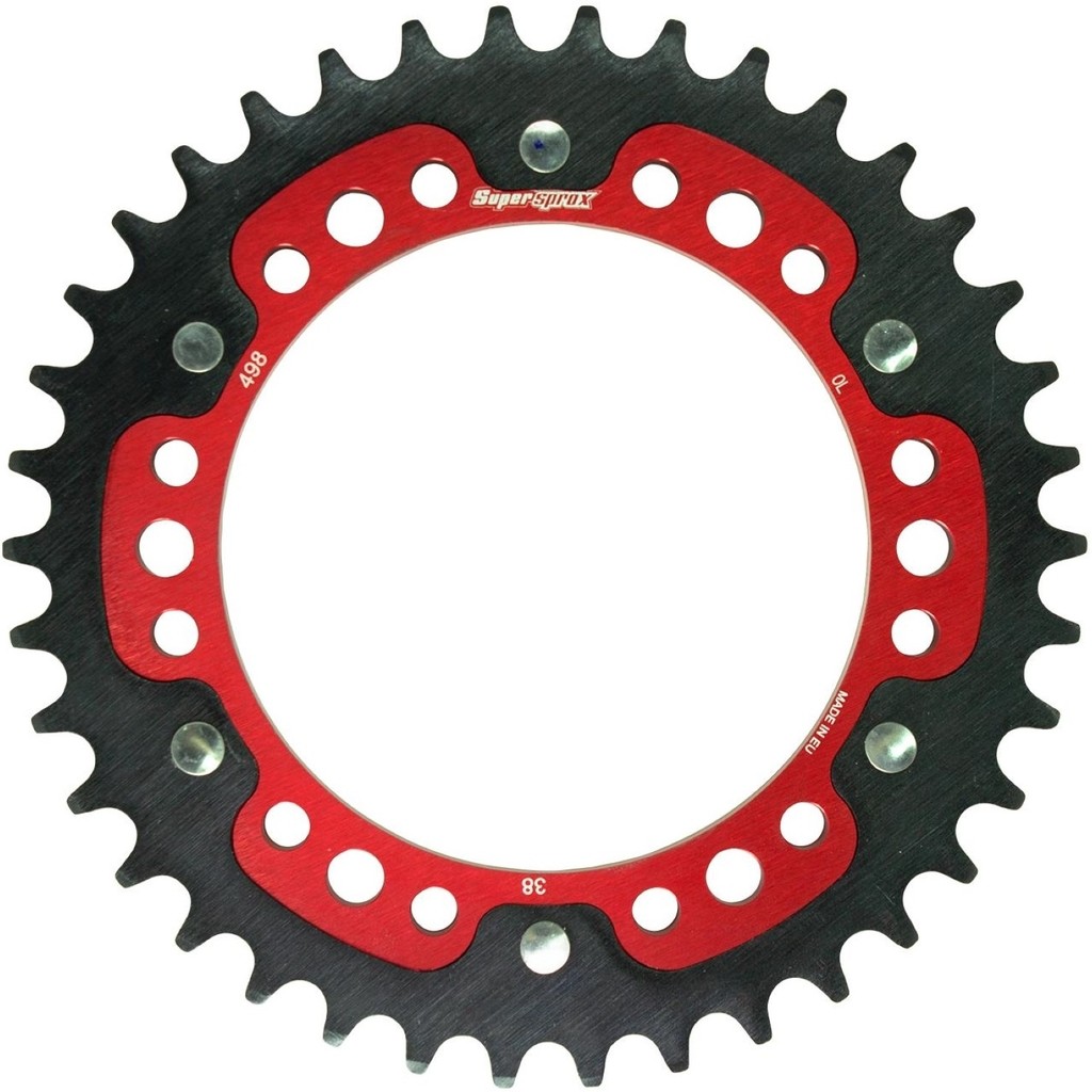 Supersprox スーパースプロックス ドリブン スプロケット リア ステルス (STEALTH) アルミ＆スチール W650 ZEPHYR750 ZEPHYR750RS ZRX ZRXII ZX-6R GSX-R750 KAWASAKI カワサキ SUZUKI スズキ ドリブンスプロケット・リアスプロケット 駆動系 丁数：38丁 9,944円