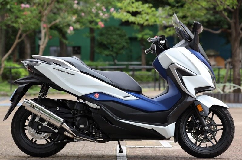 SP忠男 スペシャルパーツ忠男 POWERBOX FULL'S' SUS FORZA HONDA ホンダ フルエキゾーストマフラー マフラー｜ウェビック　店 53,222円