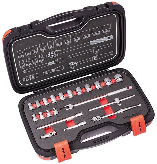 SEK スエカゲツール 3／8'DR.21PC.ソケットレンチセット セット工具