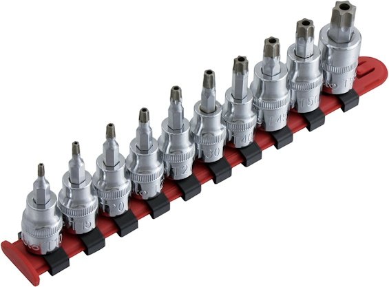 SEK スエカゲツール 10PC.ダイヤモンドチップスペシャルビットソケットセット その他、ソケット ソケット ハンドツール