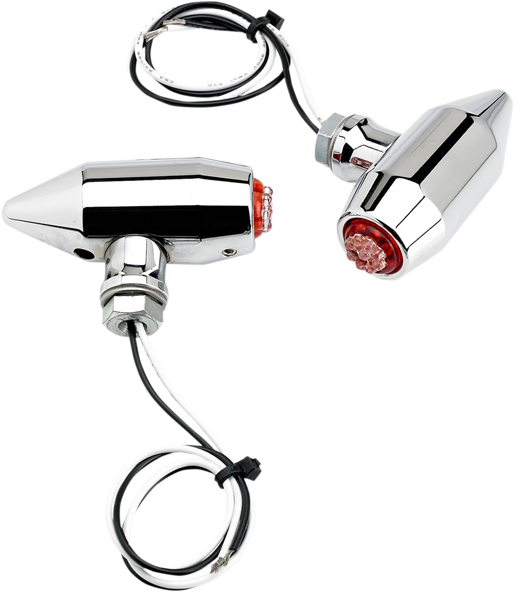 JOKER MACHINE ジョーカーマシーン LED ベガセンターレッド クローム 【LED VEGA CNTR RED CHROME [2020-0958]】 ウインカー 灯火類 電装系｜ウェビック　店