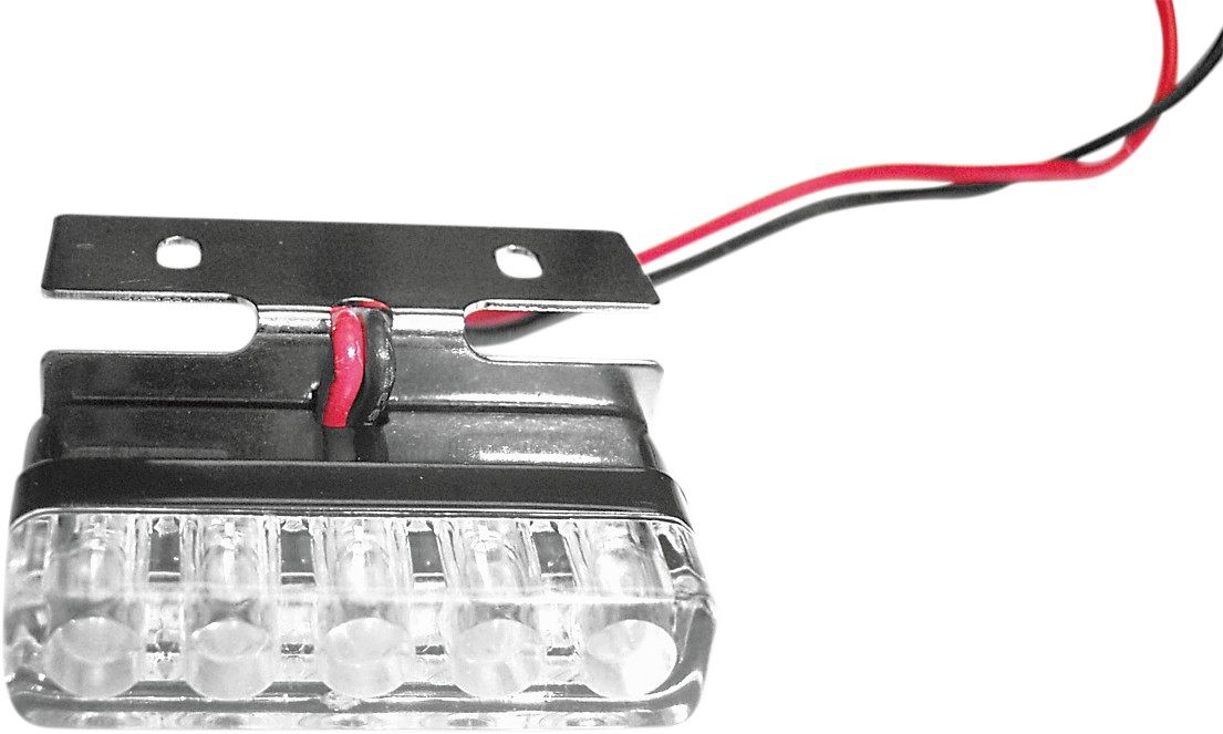 K&S TECHNOLOGIES ケイアンドエステクノロジーズ ナンバープレートランプバー ホワイト 【LICENSE PLATE LGHT BAR WH [2030-0290]】 テールランプ 灯火類 電装系