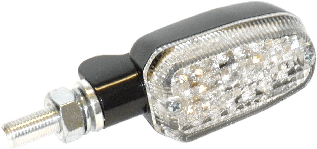 K&S TECHNOLOGIES ケイアンドエステクノロジーズ マーカー ライト D/F クリア/ブラック 【MARKER LIGHT CLR/BLK [2040-1360]】 ウインカー 灯火類 電装系