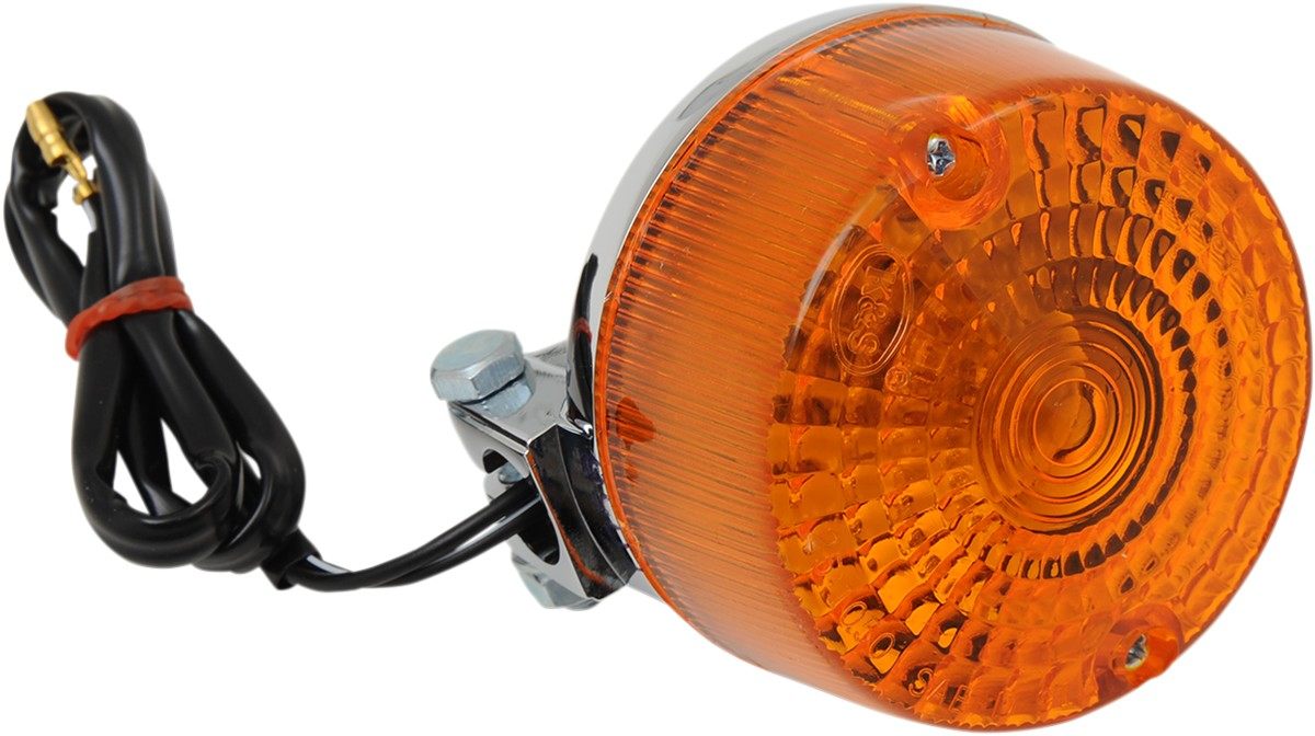 K&S TECHNOLOGIES ケイアンドエステクノロジーズ TURN SIGNAL HONDA-AMBER [25-1056] CB450SC Nighthawk 1982 - 1983 CG125C 1969 1973 CG125E CM250C 250 Custom HONDA ホンダ ウインカー 灯火類 電装系