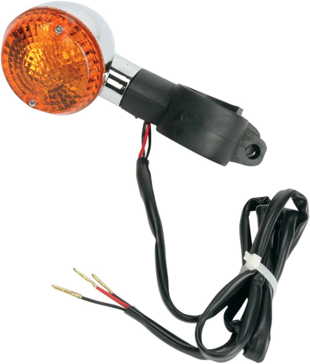 K&S TECHNOLOGIES ケイアンドエステクノロジーズ ウインカー アンバー KAWASAKI用【TURN SIGNAL KAW AMBER [25-2201]】 EN500C Vulcan Ltd 1996 - 2009 VN1500 Classic 2004 VN800A 1997 VN800B 2005 KAWASAKI カワサキ 灯火類 電装系