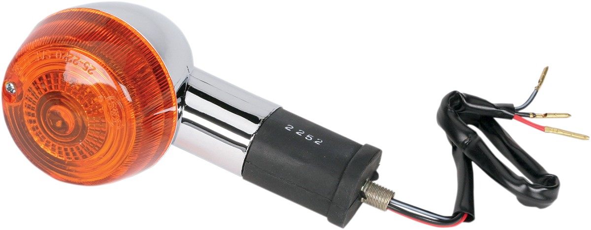 K&S TECHNOLOGIES ケイアンドエステクノロジーズ TURN SIGNAL KAW-AMBER [252252] VN1500A Vulcan 88 1987 - 1999 VN1500C L 1996 1997 KAWASAKI カワサキ ウインカー 灯火類 電装系