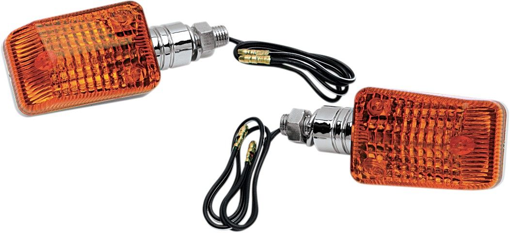 K&S TECHNOLOGIES ケイアンドエステクノロジーズ DOT ウインカー クローム【DOT CHROME TRN SIGNALS [25-7502]】 灯火類 電装系
