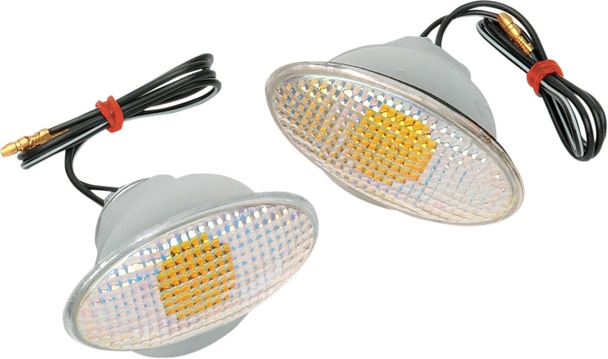 K&S TECHNOLOGIES ケイアンドエステクノロジーズ マーカーライト FLT オーヴァル MD レインボー 【MRKR LGHT OVL RNBW [25-8278]】 ウインカー 灯火類 電装系