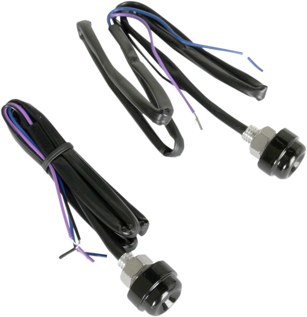 CYCLE VISIONS サイクルビジョン マーカーライト LUCIFERモデル アンバーブラック 【LIGHT LUCIFER AMBER BLK [2040-1190]】 ウインカー 灯火類 電装系｜ウェビック　店