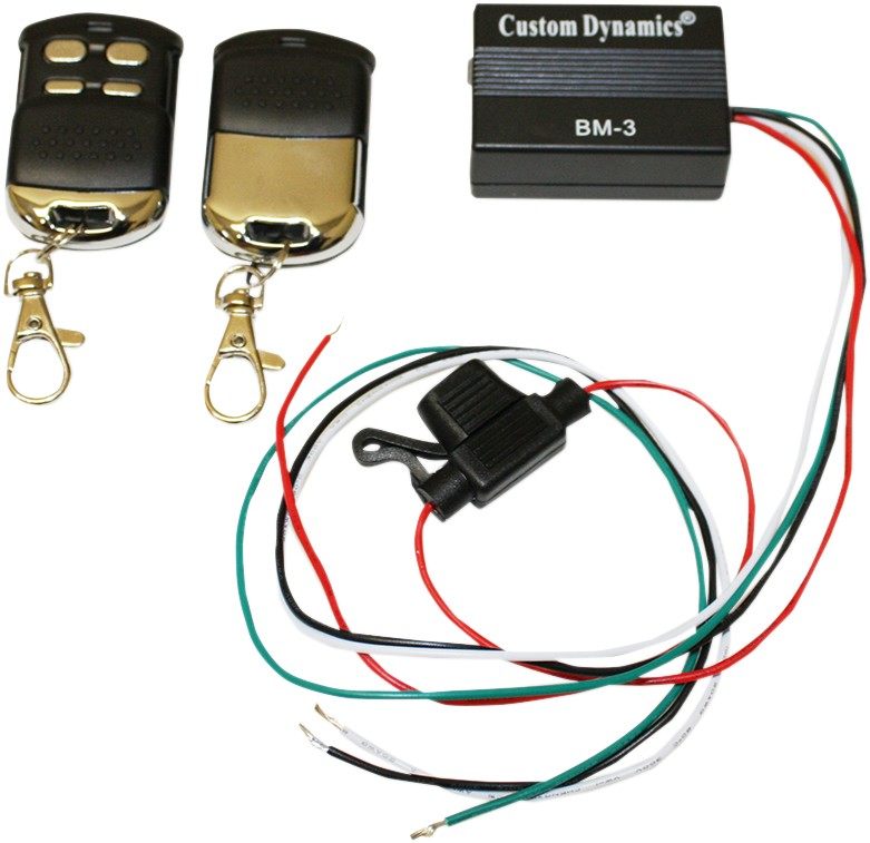 CUSTOM DYNAMICS カスタムダイナミックス リモートコントロールブラックマジック【REMOTE CONTROL BLK MAGIC [2050-0182]】 その他灯火類 灯火類 電装系｜ウェビック　店
