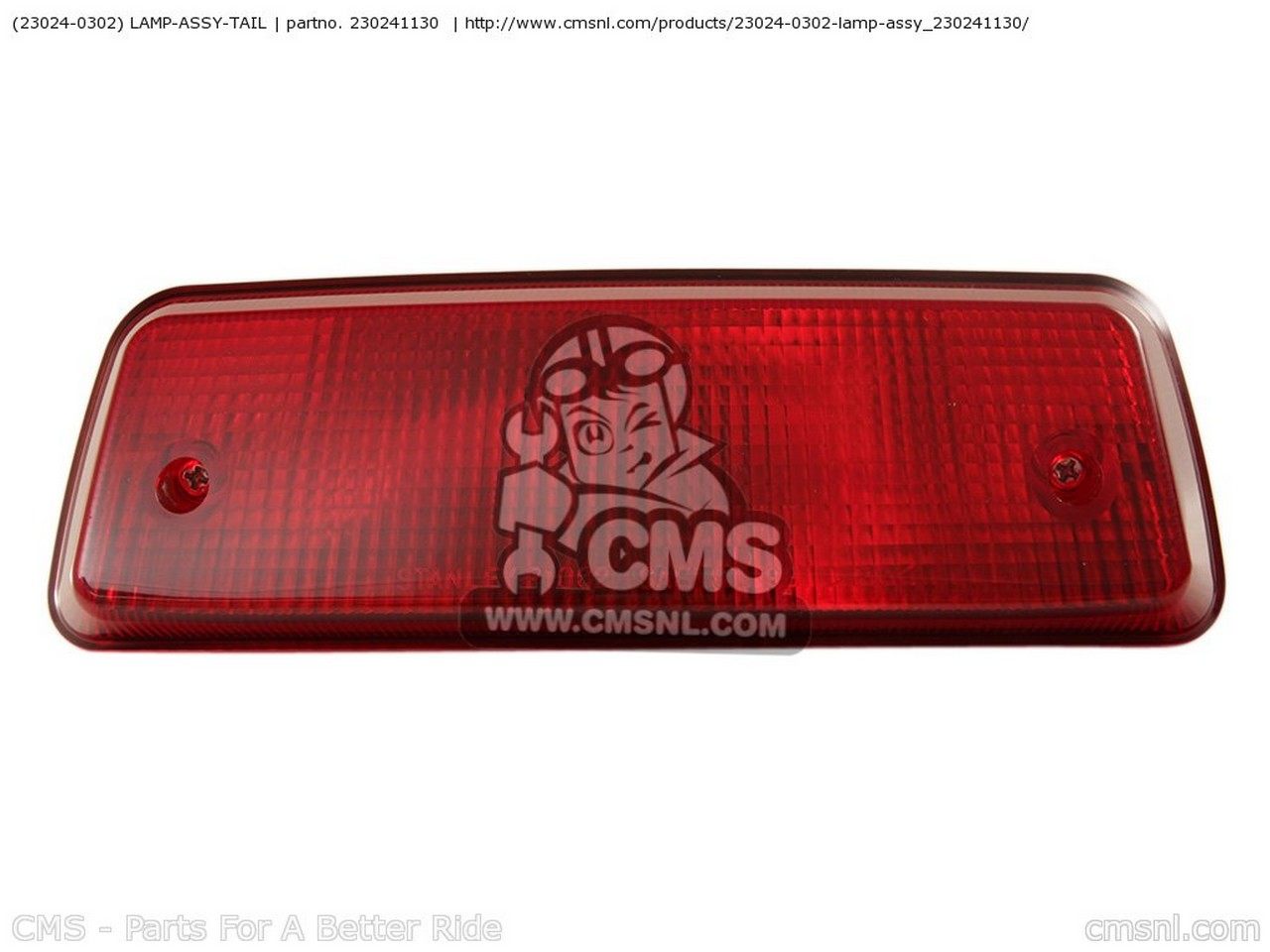 CMS シーエムエス (230240302) LAMP-ASSY-TAIL KAWASAKI カワサキ テールランプ 灯火類 電装系