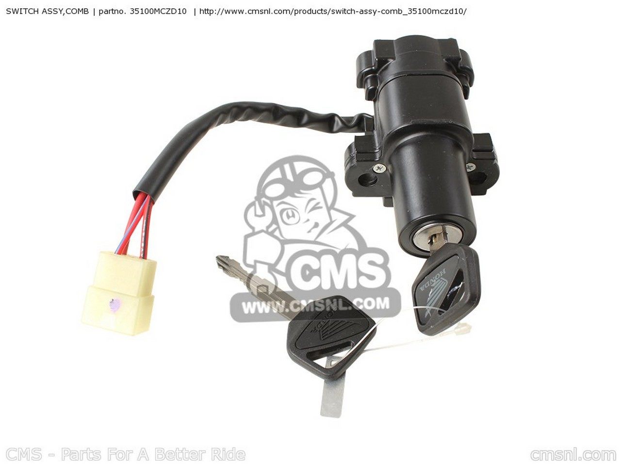 CMS シーエムエス SWITCH ASSY，COMB CB1300 SUPER FOUR 5 AUSTRALIA / KPH ENGLAND MKH 3E EUROPEAN DIRECT SALES 2ED FRANCE CMF 2F IRELAND 4EK 6 7 BRAZIL TWO BRAZILST ST CB1300A 2005 2007 ABS CB900F 2004 4 KOREA 2006 HORNET NETHERLANDS HONDA ホンダ スイッチ