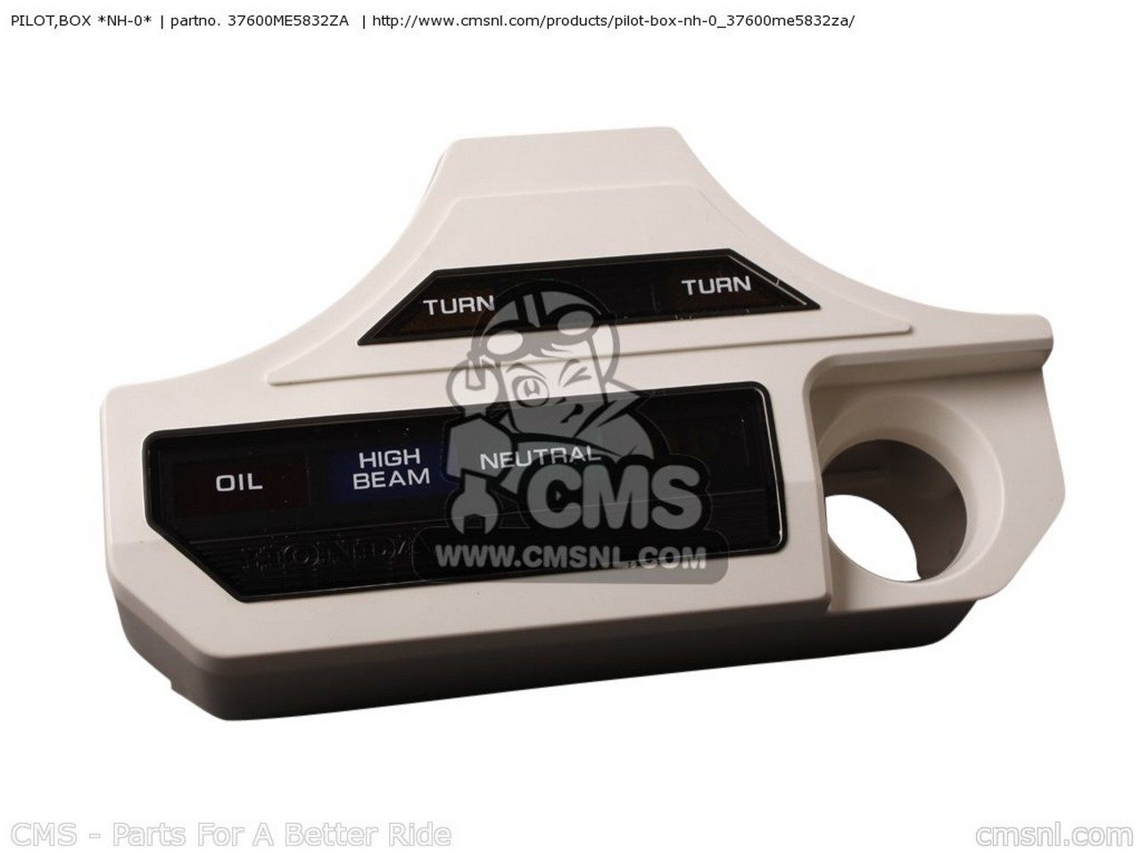 CMS シーエムエス PILOT，BOX *NH-0* CBX750P2 2001 1 GEN EXPORT / KPH TYPE 4 PLR GENERAL MK 2 PLB 3 MOT 5 6 MOROCCO BLA PERU PERUMK HONDA ホンダ インジケーター メーター・インジケーター関係 電装系｜ウェビック　店
