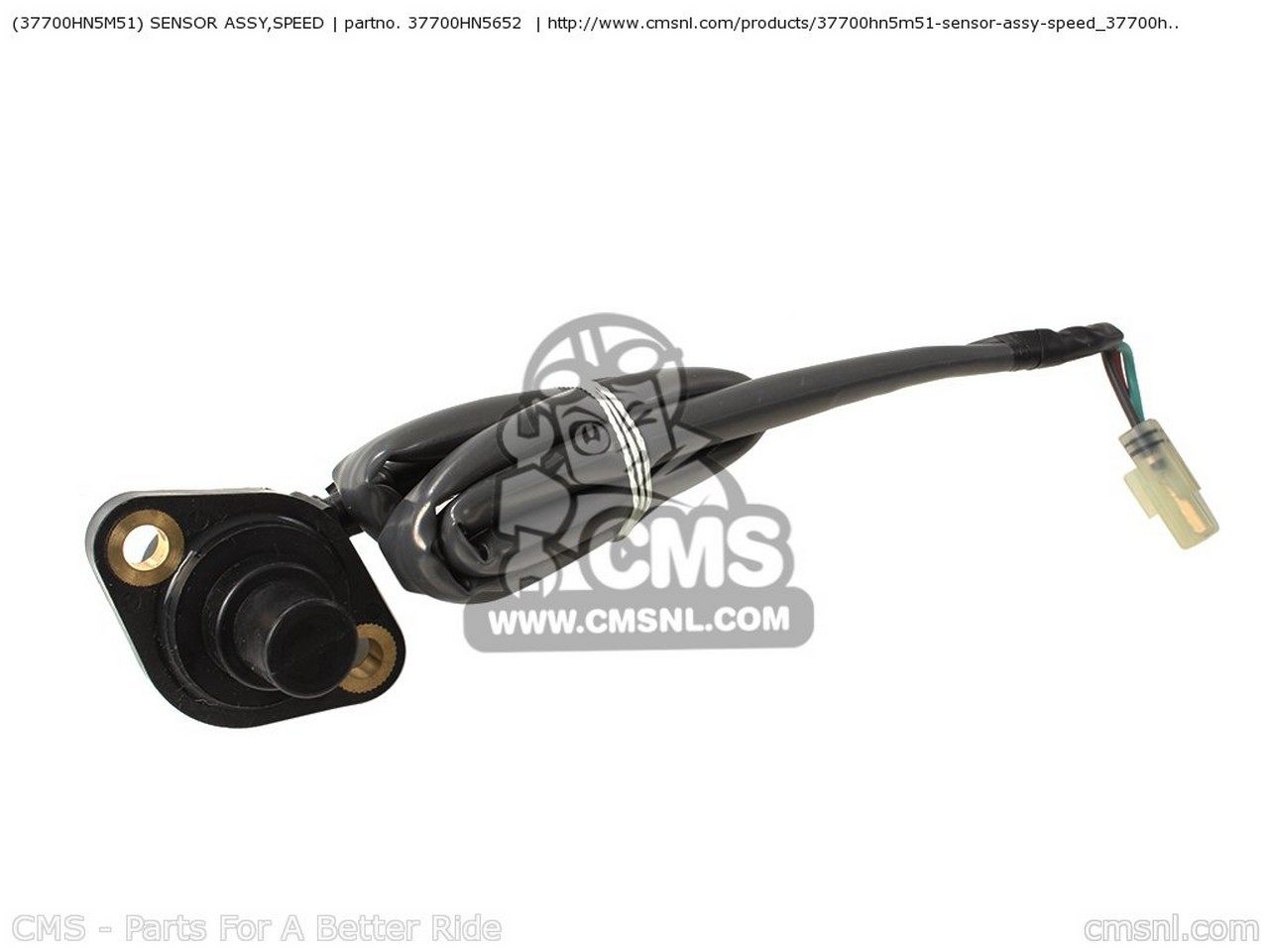 CMS シーエムエス (37700-HN5-M51) SENSOR ASSY，SPEED TRX350FE FOURTRAX 2000 Y AUSTRALIA CANADA / CMF REF RANCHER 4X4 ES USA TRX350FM EXCEPT CALIFORNIA TRX350TE TRX350TM HONDA ホンダ その他メーター メーター・インジケーター関係 電装系