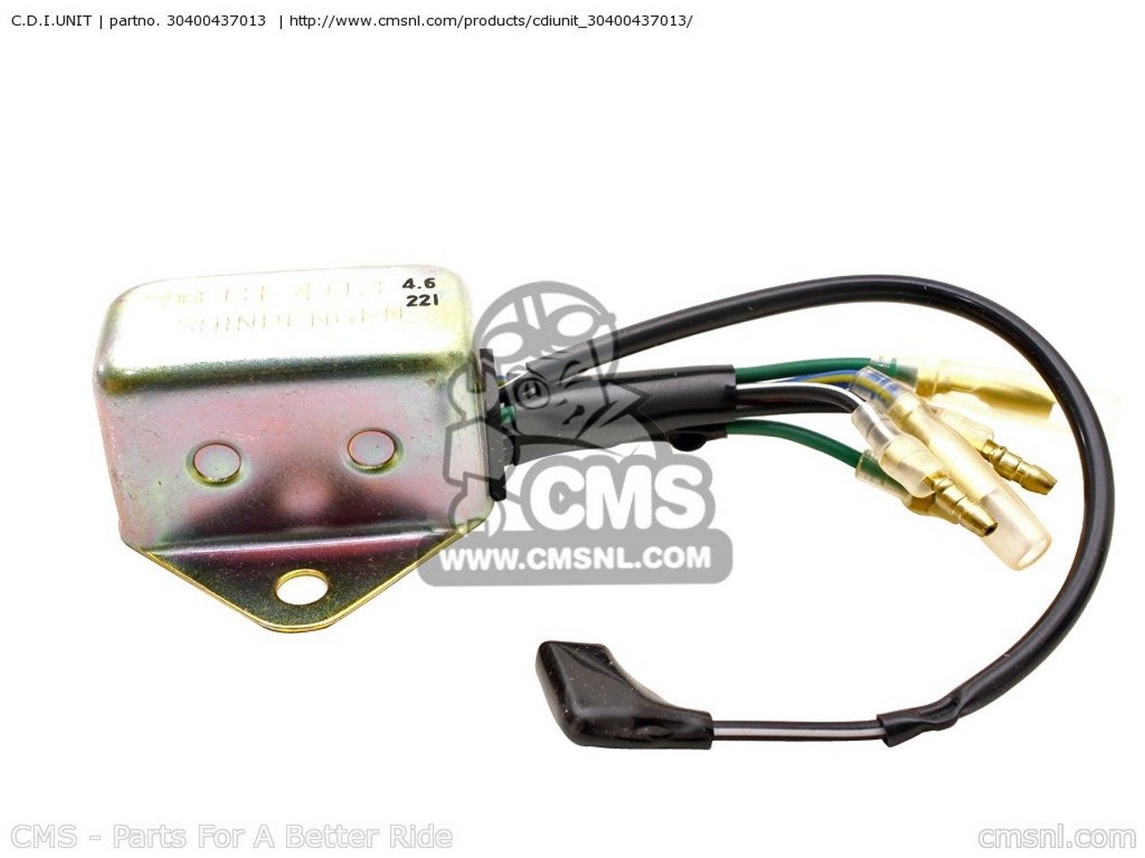 CMS シーエムエス (30400-437-023) C.D.I.UNIT CB125S 1981 B USA 1982 C HONDA ホンダ CDI・イグナイター 点火系 エンジン｜ウェビック　店