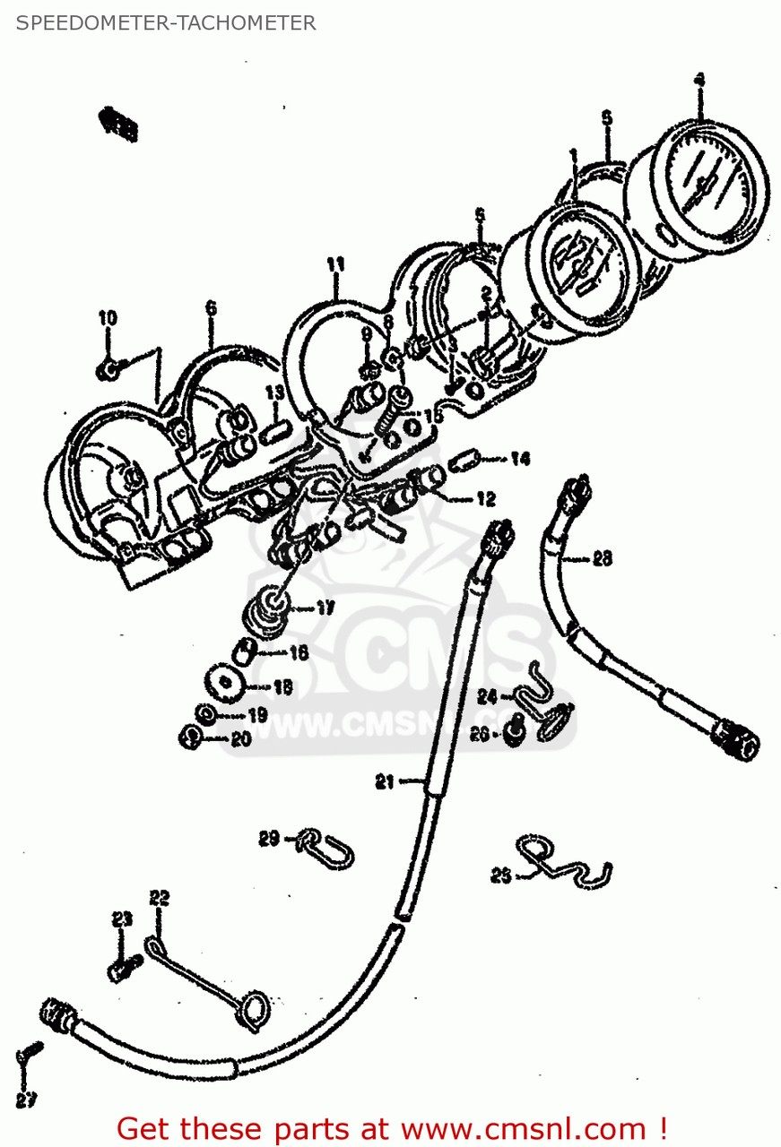 CMS シーエムエス BRACKET，METER GS500E 1989 K E01 E02 E04 E15 E16 E17 E21 E22 E24 E25 E34 E39 USA E03 1990 L 1991 M 1992 N E18 E53 1993 P 1994 R E37 / P9 1995 S 1996 T 1997 V 1998 W 1999 X 2000 Y GS500ESK BRAZIL GS500EU GERMANY AUSTRALIA SUZUKI スズキ｜ウェビック　店