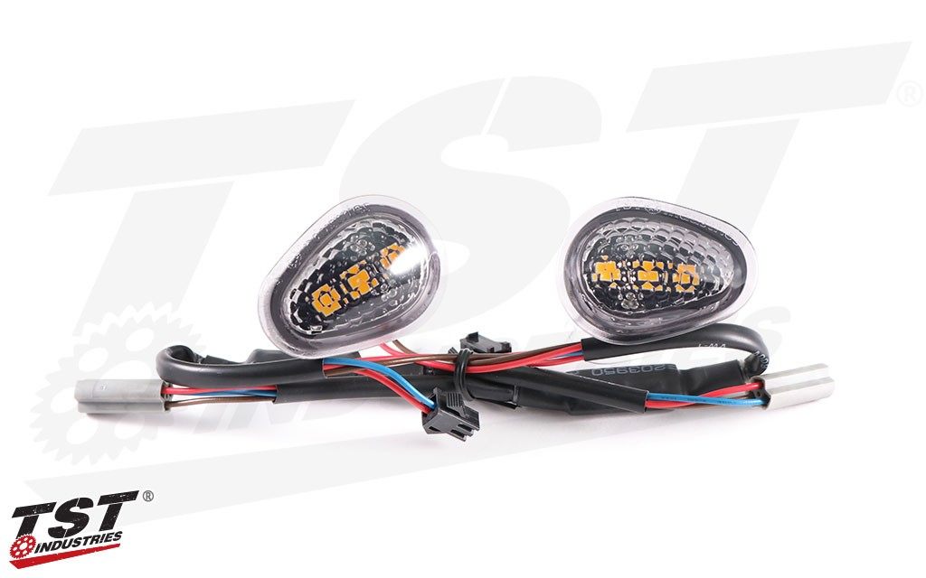 TST ティーエスティー GTR フロントLEDフラッシュマウントウインカー YZF-R3 YAMAHA ヤマハ ウインカー 灯火類 電装系