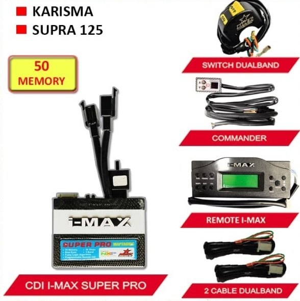 BRT ビーアールティー CDI I-Max Super Pro 26 Step ＋ Remote KARISMA Supra 125 HONDA ホンダ CDI・イグナイター 点火系 エンジン